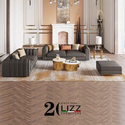MID East Luxury Home Living Room Furniture Dubai Velvet Fabric Sofa Set