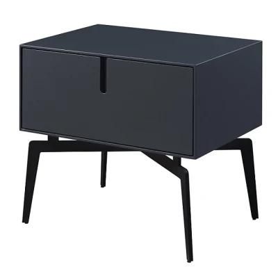 China Factory Direct Supply Bed Modern and Contemporary Side Table Luxury Bedside Table with Drawers