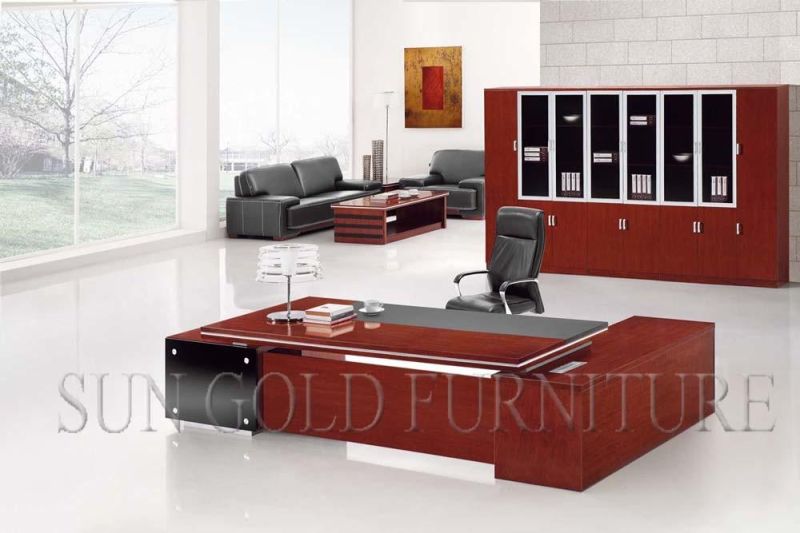 (SZ-OD400) Modern Executive Desk Wooden Corner L Shape Office Table