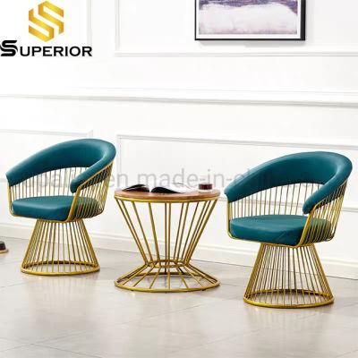High Quality Modern Living Room Furniture Velvet Sofa Chair