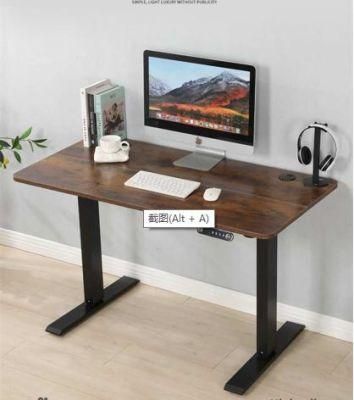 Elites Modern Good Price Furniture Office Electric Table Height Adjustable Desk Frame to Standing Lift Table