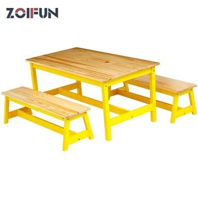 Hotsales Modern Preschool Kid School Classroom Table and Chair Set Kindergarten Furniture Set