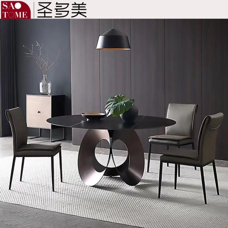 Outdoor Furniture Modern Style Round Dining Table for Restaurant