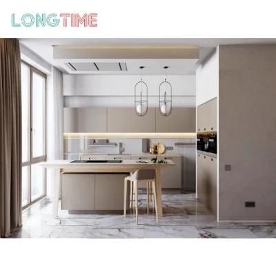 Apartment Kitchen &amp; Vanity Design Anti Lacquer Laminate Finish Kitchen Cabinets
