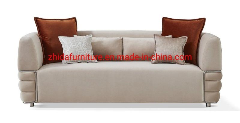 Zhida Home Furniture Middle East Luxury Style Villa Living Room Sofa Set Hotel Reception Lobby Fabric Sofa Couch