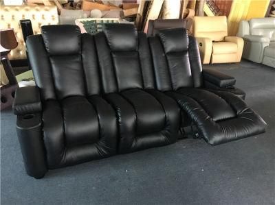 Classic Large Size Living Room Leather and Fabric Sofa Modern Furniture