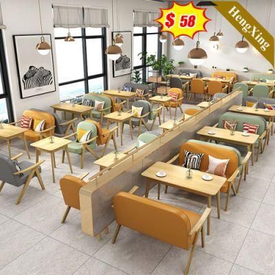 Chinese Suppliers MDF Dining Room Modern Home Furniture Dining Table Set with Chair