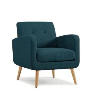 Modern Chinese Fabric Leather Recliner Wooden Leisure Office Home Hotel Garden Outdoor Living Room Bedroom Dining Room Furniture Sofa Chair