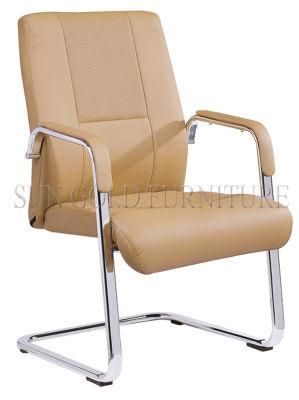 Hotsale PU Leather Reception Visitor Armrest Meeting Chair (SZ-OCA1007)