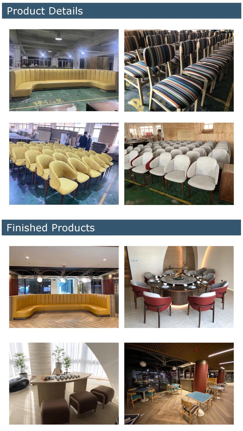 Hospitality Furniture Round Banquet Booth Seating Furniture