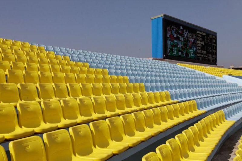 The Cheapest Price and The Best Quality SGS Approval HDPE Plastic UV Proof Stadium Seating Stadium Seat