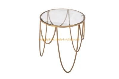 Factory Design Modern Metal Side Tables for Living Room Home Office Hotel or Sample Room