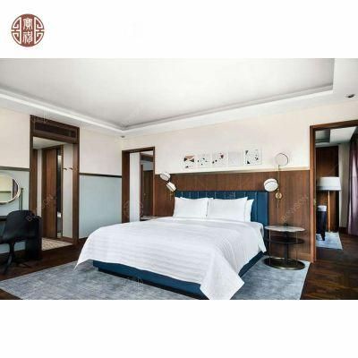 European Style 5 Star Hotel Bedroom Furniture Eco - Friendly Customized