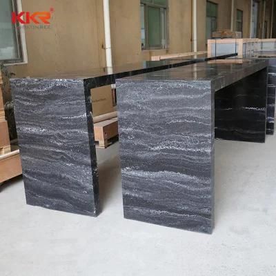 Kkr Solid Surface Custom Make Long Bar Table Bar furniture Bar Tables