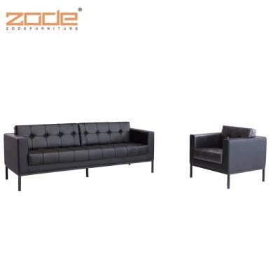 Zode Cheap Price Luxury Office Furniture Modern Leather Living Room Sofa Set