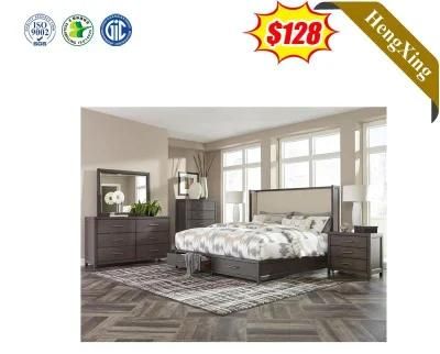 Fashion Design Hotel King Bedroom Set Contemporary Italian Wooden Furniture for Hotel Apartment Bed Room Furniture
