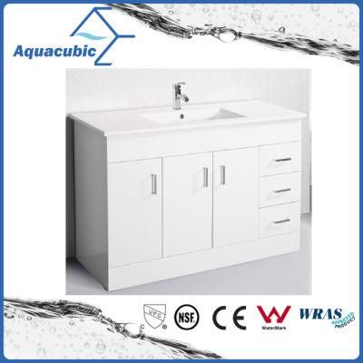 Modern Bathroom Cabinet Furniture Classic Beautiful High Glossy Finish MDF Bathroom Cabinet Vanity (ACF12046)