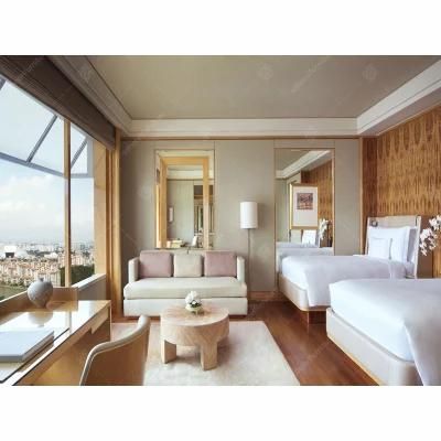 Foshan Manufacturer Luxury Modern Hotel Furniture 5 Star King Size Bedroom Set for Sale