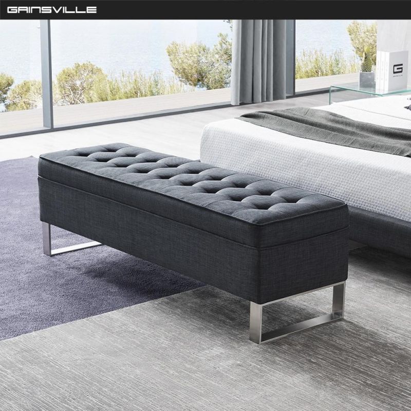 Upholstered Furniture Modern Bedroom Furniture Sets King Bed Wall Bed Gc1633