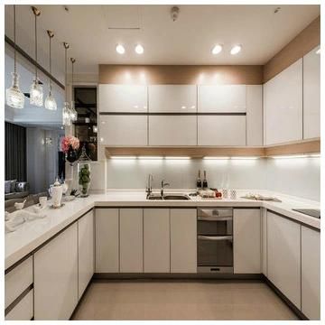 Modern Kitchen Design Unit Cabinet Door Modular Lacquer Kitchen Cabinet