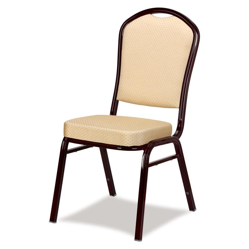 Top Furniture Metal Stacking Banquet Hall Chairs
