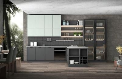 Oppein Kitchen Cabinet Plcc20094 Time Square Model Modern Design