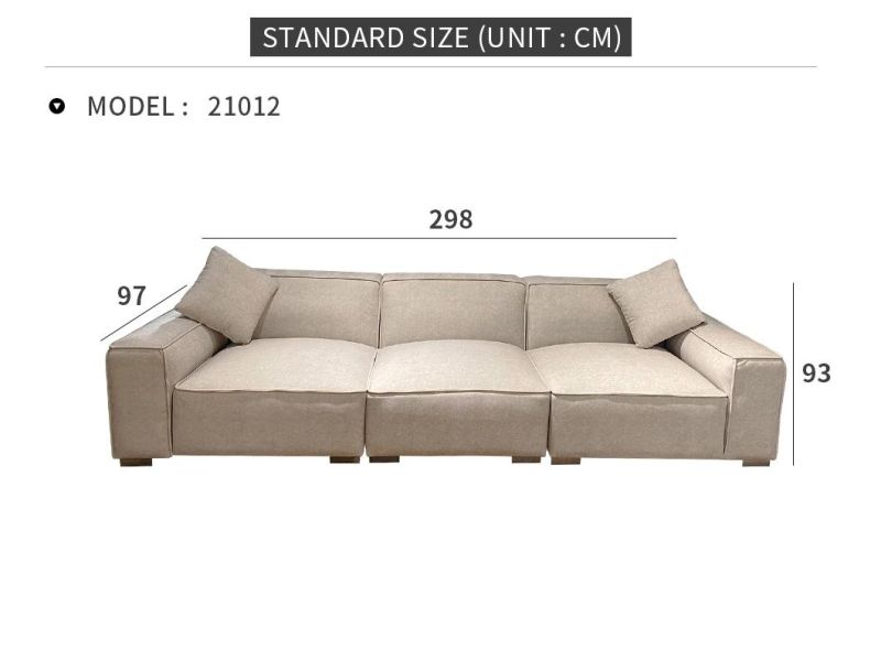 Factory Price China Supplier Slipcover Removable Cheap Living Room Fabric Sofas Home Furniture Sofa Set