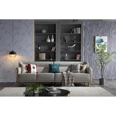 Modern Furniture Home Furniture Coffee Table Leather Sofa Fabric Sofa Set