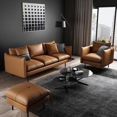 Chinese Modern Furniture Home Living Room 3 Seater Sofa Fabric Sofa