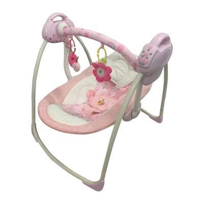 Direct Sales Enlarge Newborn Baby Electric Swing Cradle Chair Baby Remote Control Bed Chair Bluetooth Music Comfort Chair