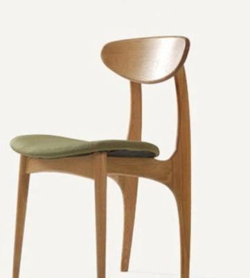 Furniture Modern Furniture Chair Home Furniture Wooden Furniture Designer Scandinavian Danish Solid Oak Green Chair Modern Dining Chair