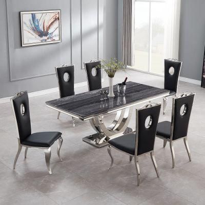 Dining Room Furniture Modern Marble Dining Table