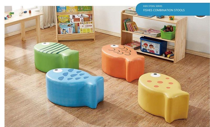 Baby Furniture Kids Stool Playing Stool, Reading Room Stool Stool, Children Bedroom Chair, Cartoon Chair, Traffic Sign Stool