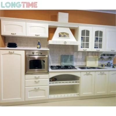 High Gloss Lacquer Furniture White and Brown Kitchen Cabinets