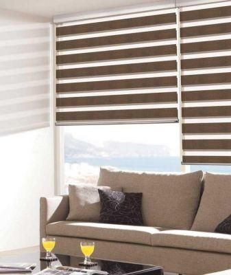 Bedroom Shading Blinds Zebra Manual Control Type Window Blinds