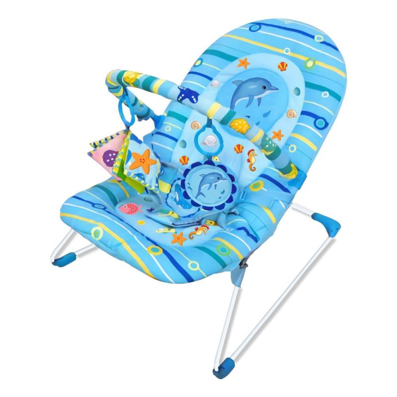 Infant-to-Toddler Rocker, Baby Bouncer - Colorful Jungle, Baby Rocking Chair with Toys for Soothing From Infant to Toddler, Suitable From Birth to 12 Months Bab
