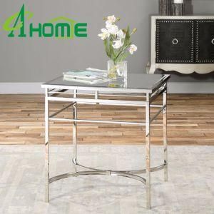 Mirrored Console Table Tea Stand Stainless Steel Furniture