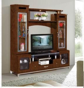 Modern Wall Units Designs Competitive Price White Glass TV Table for Room Furniture