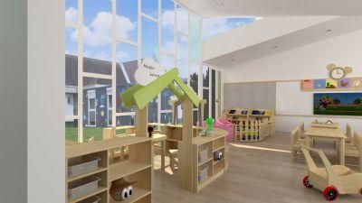 Nursery School Furniture, Classroom Chair, Preschool Wooden Chair, Modern Student Chair, Children Kindergarten Kids Chair, Baby Chair