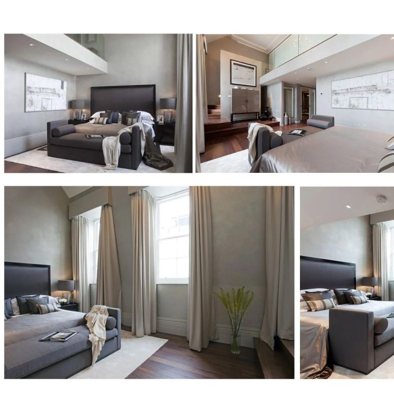 New Design Modern Hotel Wood Bedroom Furniture Suite Set