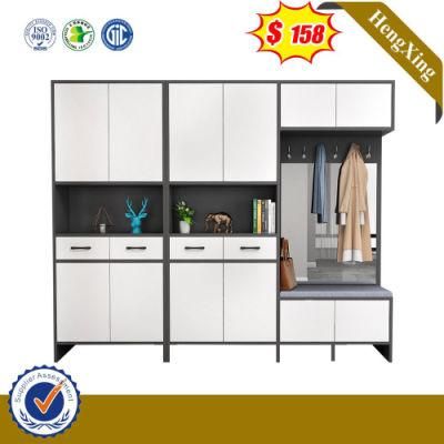 Manufacturer White Combination Hall Cabinet Living Wardrobe Office Furniture
