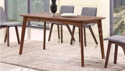 Fashion Wooden MDF with Veneer 1.2m Nordic Dining Table in Promotion