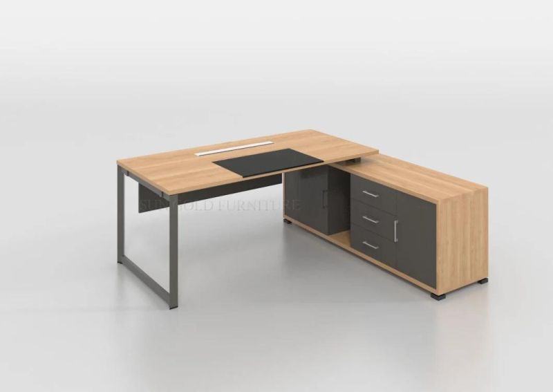 Exclusive Boss Table L Shape Luxury Executive Office Desk