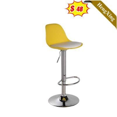 Hot Sell PU Leather Modern Height Adjustable Swivel Kitchen Breakfast Coffee Bar Chairs