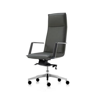 Zode Modern High Back Executive Black Leather Swivel Office Chairs