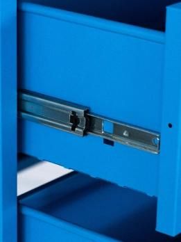 Metal Kd 4 Drawer Storage Cabinets for Home Use Bed/Living Room