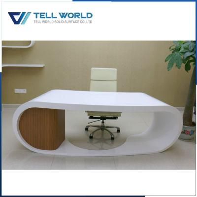 Corian with Multi Color Choose Office Table Oval Office Desk