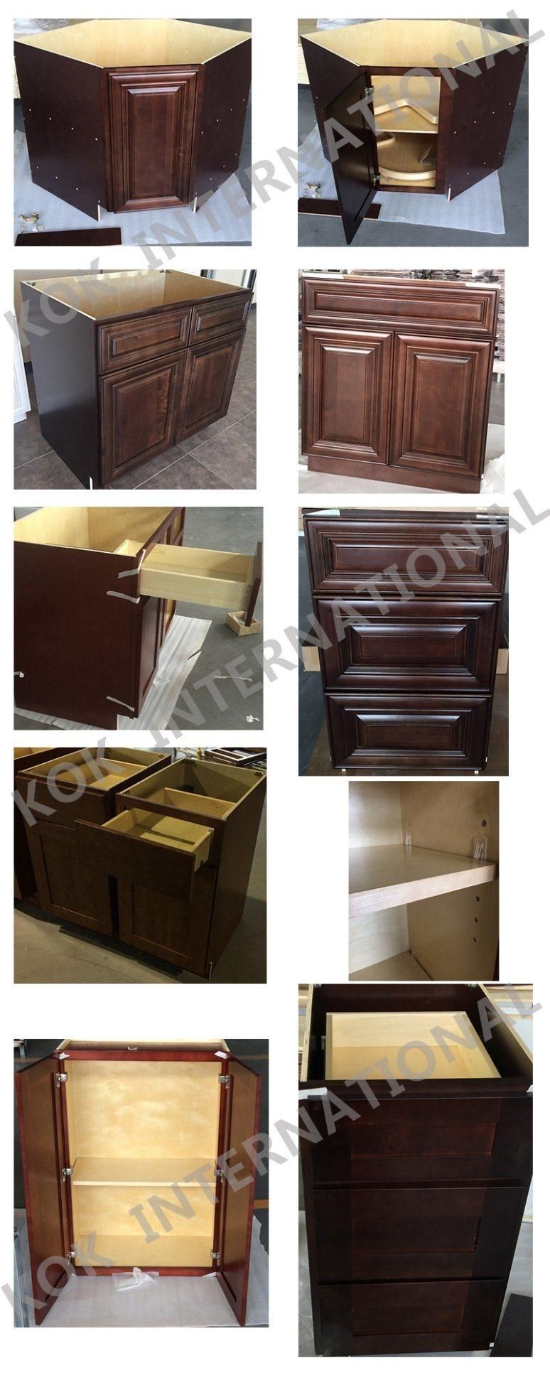 American Style Kitchen Cabinet Bamboo Shaker dB18