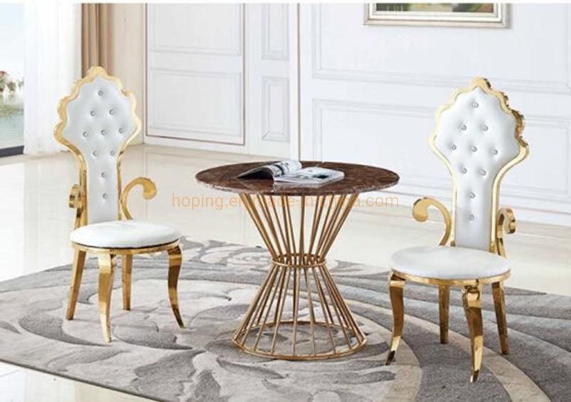 Hotel Wedding Chair Furniture Modern Multifunctional Coffee Table Round Racks Metal Side Cake Table