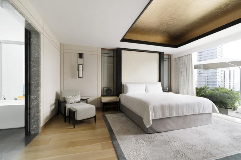Luxury Hotel Furniture with Standard Bedroom Furniture Set Hot Sale